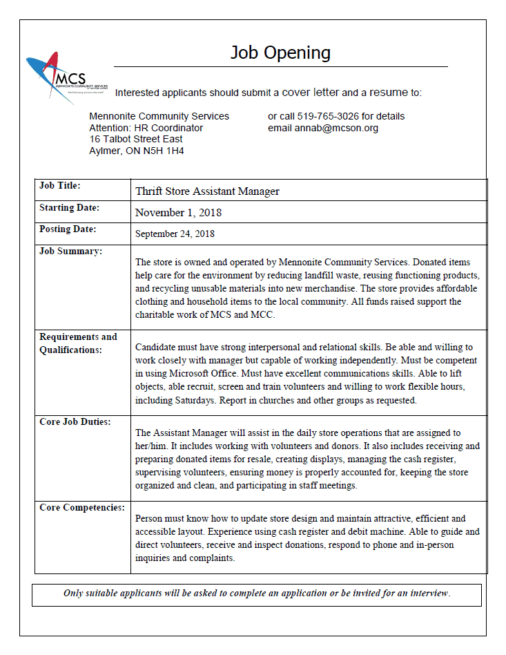 job opening at mcs microsoft job opening